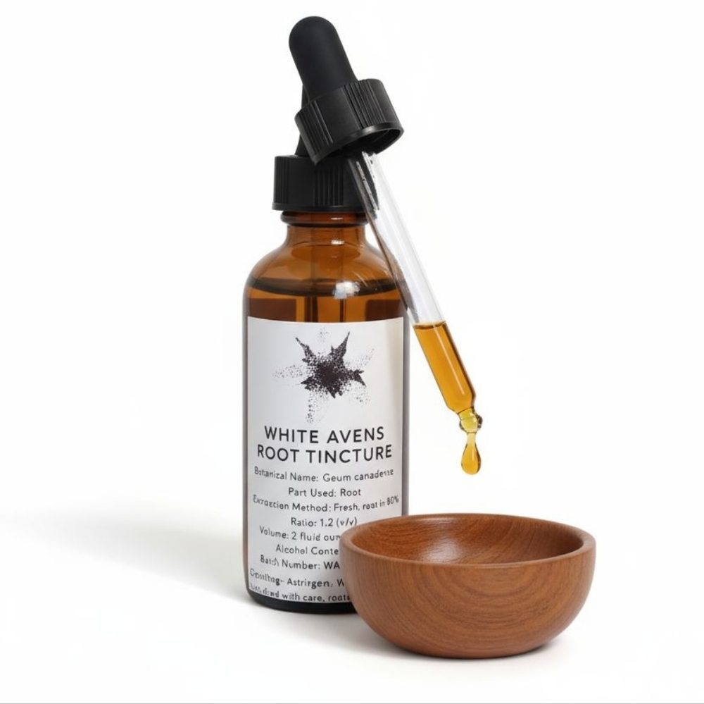 White Avens Root Tincture 2oz | Herbal Extract | Natural Wellness